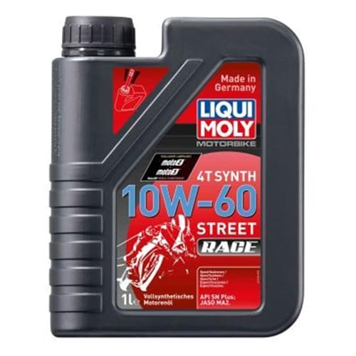 LIQUI MOLY Motorbike 4T Synth 10W-60 Street Race, 1 L... - Auto & Moto Amazon France à 18.81€