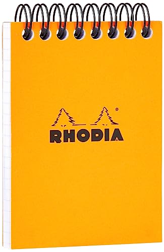 Rhodia 11500C Notizblock (A7, Doppelspirale kariert, 80... - Fournitures Bureau Amazon Allemagne à 2.55€