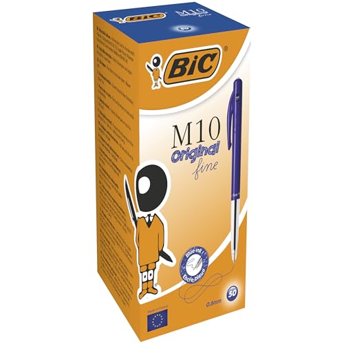 BIC Ecriture M10 Original Stylos-Bille Rétractables Pointe... - Maison & Cuisine Amazon France à 11.47€
