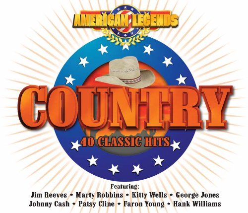 American Legends COUNTRY - 40 Classic Hits - Musique & Instruments Amazon Allemagne à 13.71€