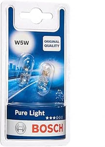 Bosch W5W Pure Light lampadine auto, 12 V 5 W W2,1x9,5d... - Auto & Moto en promo à 1.78€
