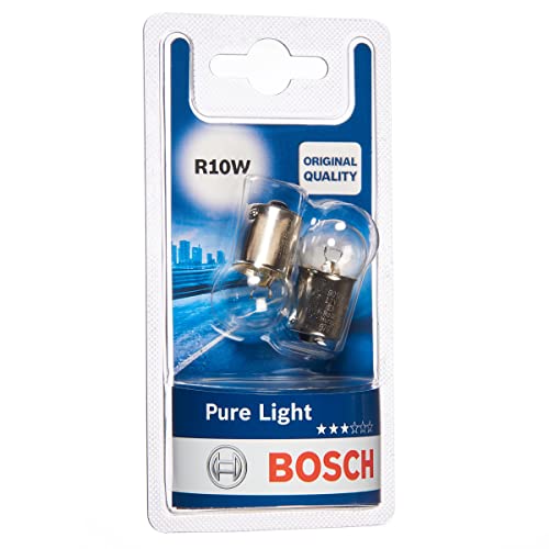 Bosch R10W Pure Light Ampoule de Phare Halogène, 12 V 10 W... - Maison & Cuisine Amazon France à 3.25€