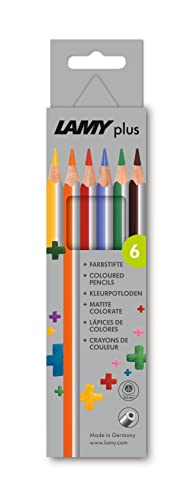 LAMY plus Farbstifte 530 6er-Set: Faltschachtel mit 6... - Bon plan à 3.49€