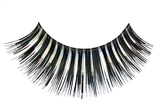 Eulenspiegel - 000038 Faux cils Noir/Argent - Beauté & Parfums Amazon France à 5.27€