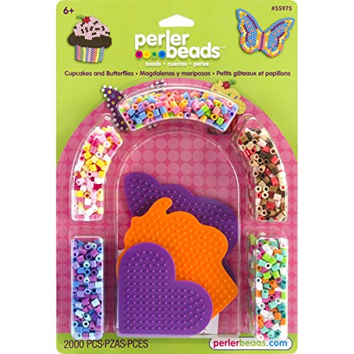 Perler Kit d'activités Cupcakes & Butterflies Fuse Bead en promo à 22,38€ (-82%) sur Amazon FR