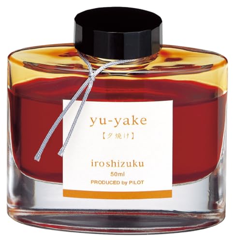 PILOT Iroshizuku 69210 Yu-Yaki Sunset Orange Flacon de 50 ml - Fournitures Bureau Amazon France à 34.40€