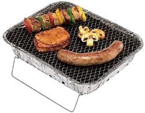 BURI Barbecue jetable au charbon de bois et aluminium - 600... - Jardin & Extérieur Amazon France à 5.90€