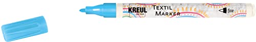 Kreul 90667 - textile marker fine, light blue, with... - Home & Kitchen Amazon Spain à 2.49€