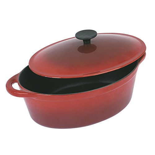 Crealys 501807, COCOTTE Gourmet Rubis ovale en fonte... - Maison & Cuisine Amazon France à 49.99€