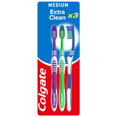 Colgate Palmolive Brosse à dents extra Clean Medium 2 avec... - Beauté & Parfums Amazon France à 5.20€