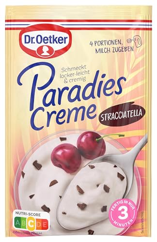 Dr.Oetker Paradies Creme Stracciatella, 12er Pack (12 x 66... - High-Tech & Électronique Amazon Allemagne à 7.90€
