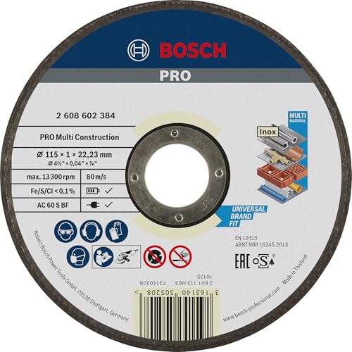 Bosch Professional 2 608 602 384 - Disco de corte recto... - Bricolage & Outils en promo à 2.12€