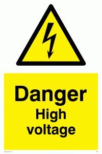 Viking signos we90-a2p-v señal de "Peligro alto voltaje... - Fournitures Bureau Amazon Espagne à 18.71€