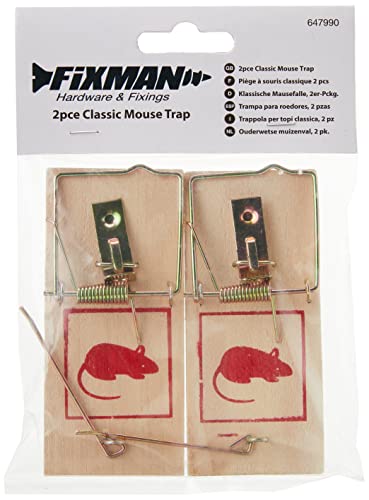 Fixman 647990 Classic Mouse Trap 2pk 100 x 45 mm - Tech & Electronics Amazon UK à 1.90€
