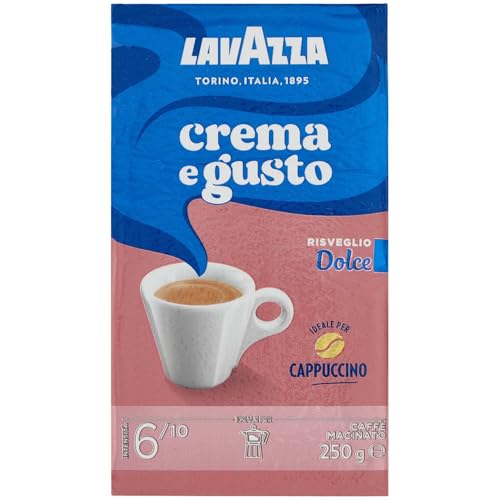 Lavazza Crema E Gusto Ground Coffee (250g) - Épicerie Amazon Royaume-Uni à 7.90€