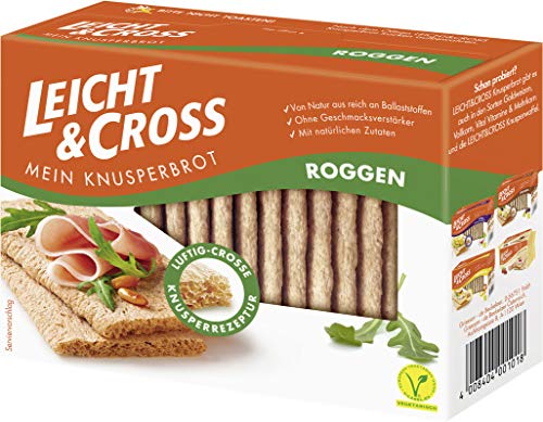 Leicht & Cross Knusperbrot, Roggen 125 g - High-Tech & Électronique Amazon Allemagne à 1.49€