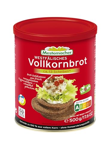 Mestemacher Westfälisches Vollkornbrot ohne Kruste in der... - High-Tech & Électronique Amazon Allemagne à 2.99€