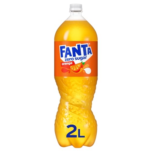 Fanta Orange Zero Added Sugar Soft Drink Bottle 2000 ml - Baby & Nursery Amazon UK à 1.50€