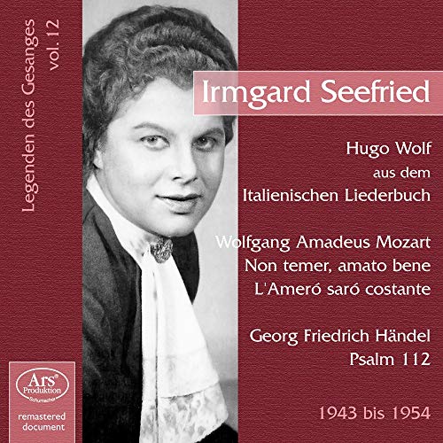 Legenden des Gesangs Vol.12 - Irmgard Seefried - Vente Flash Amazon -68%