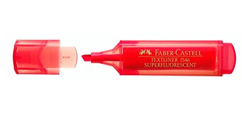 Faber-Castell - Marcador fluorescente Textliner 46, Rojo - Erreur de prix -95% à 4.49€