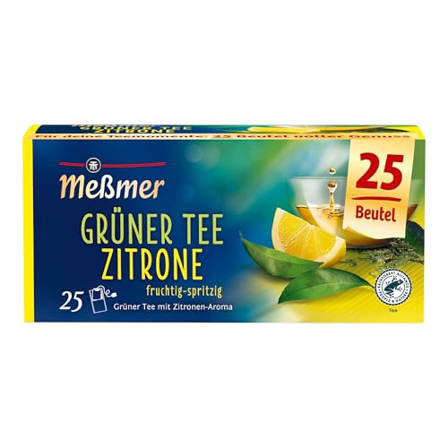 Meßmer Grüner Tee Zitrone, 25 Teebeutel 43.75 g - High-Tech & Électronique en promo à 1.88€