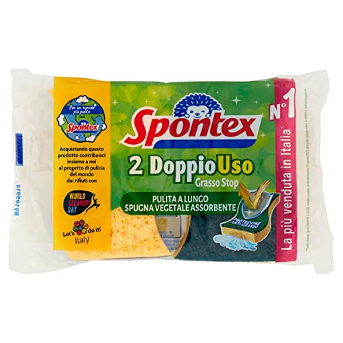 Spontex Lot de 2 éponges double utilisation - Beauty & Fragrances Amazon France à 2.58€