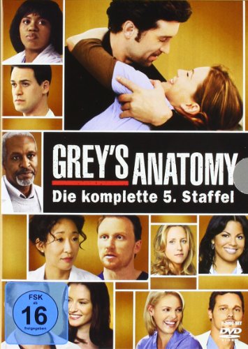 Grey's Anatomy - Staffel 5 [7 DVDs] - Livres & eBooks Amazon Allemagne à 2.47€