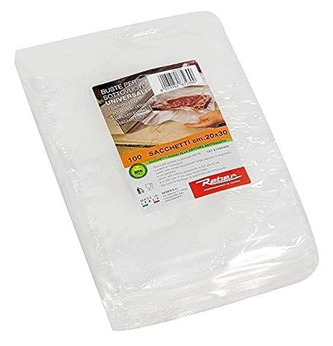 Reber Geprägte Vakuumbeutel 6723N, 20 x 30 cm, UV-Filter... - Maison & Cuisine Amazon Allemagne à 9.30€