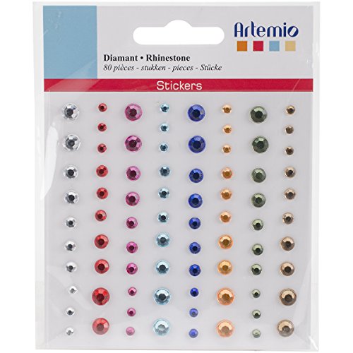 Artemio Strass autocollants perles à coller - Auto & Motorcycle Amazon France à 2.93€