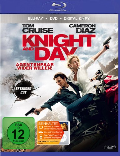 Knight and Day - Extended Cut (inkl. DVD + Digital Copy)... - Mode & Vêtements Amazon Allemagne à 2.47€