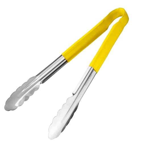 Hygiplas Pro-Grade farbcodierte Küchenzange 300mm, gelb... - Maison & Cuisine en promo à 6.28€