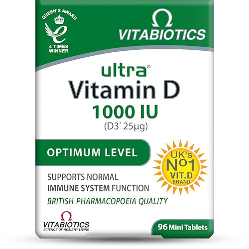 Vitamin D Tablets 1000IU, Vitabiotics Ultra - High-Tech & Électronique Amazon Royaume-Uni à 2.70€