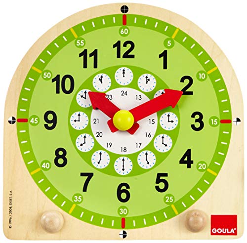 Goula - 55125 - Horloge Éducative - Jouets & Jeux Amazon France à 13.70€