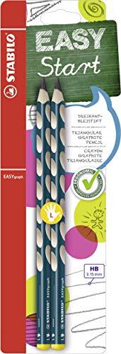 STABILO EASYgraph - Ergonomic Graphite Pencil - Left-Handed... - Pet Supplies Amazon UK à 2.00€