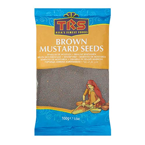 TRS Brown Mustard Seeds 100g Senfkörner Samen - Épicerie Amazon Allemagne à 1.00€