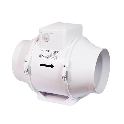 Airflow Aventa 150B In-Line Extractor Fan – 150mm – 30W... - Maison & Cuisine Amazon Royaume-Uni à 74.99€