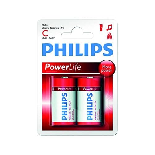 Philips C-Batterien - LR14-2er-Pack Batterien... - Sports & Fitness Amazon Germany à 2.99€