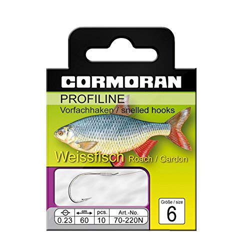 Cormoran PROFILINE Weißfischhaken Nickel Gr.14 0,14mm - Sports & Fitness Amazon Allemagne à 2.20€