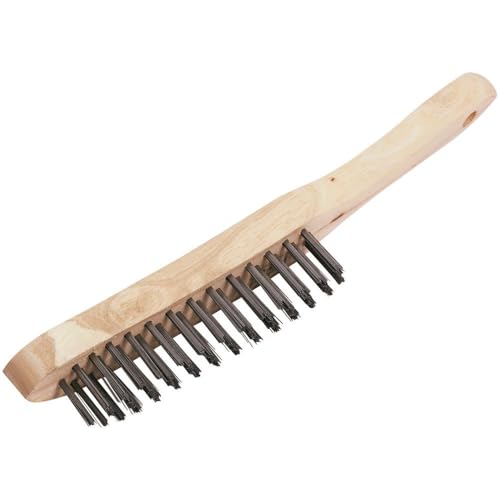 Brosse métallique à 4 rangées de fils métalliques de 290 mm... - Bricolage & Outils Amazon France à 5.94€
