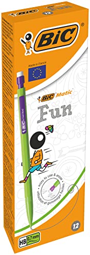 BIC Matic Fun 0.7mm Mechanical Pencils - Assorted Colours... - Amazon Royaume-Uni à 6.46€