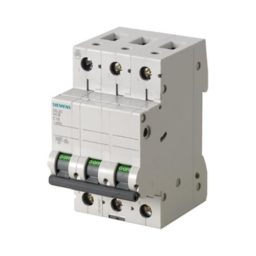 Siemens 5SL63106 Circuit Breaker 6kA B10 3P in 3TE 400V... - Maison & Cuisine Amazon Royaume-Uni à 33.42€