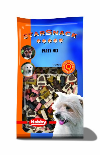 Nobby STARSNACK "Party Mix" Tüte; 200 g - Animalerie Amazon Allemagne à 1.99€