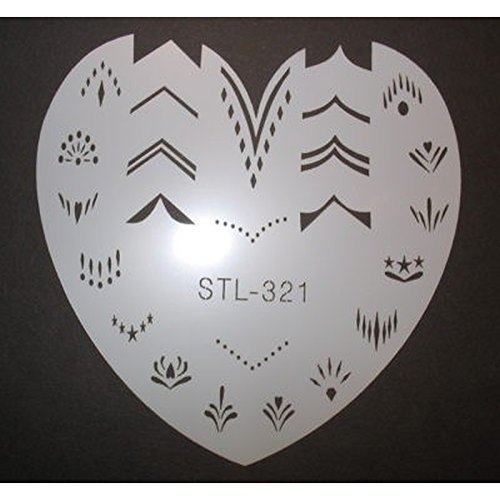 StL-321 - Plantilla para aerógrafo - Jardin & Extérieur Amazon Espagne à 1.91€