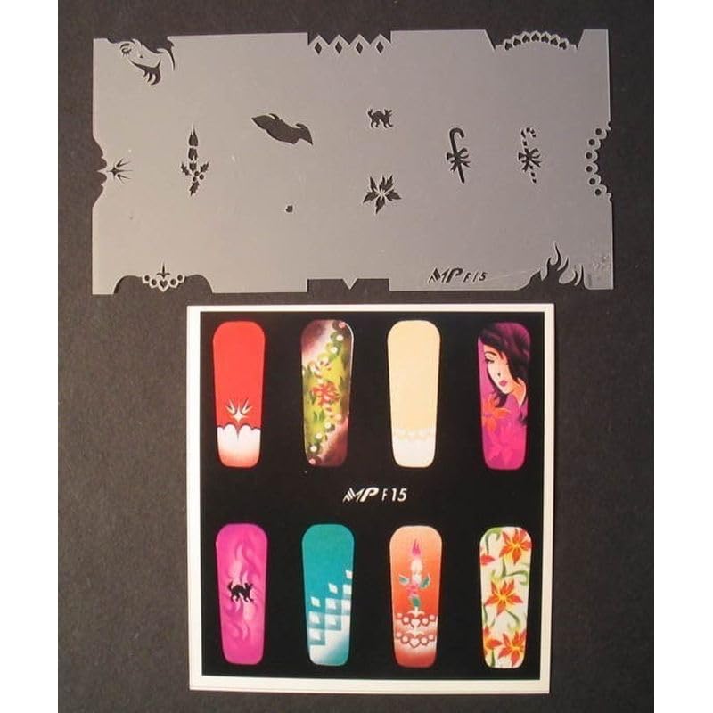 NailArt MPF15 - Plantilla para aerógrafo - Beauté & Parfums en promo à 1.91€