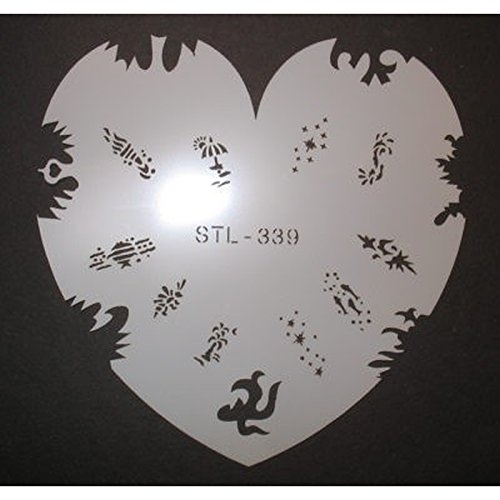 Plantilla para aerógrafo STL-339. - Jardin & Extérieur Amazon Espagne à 1.91€