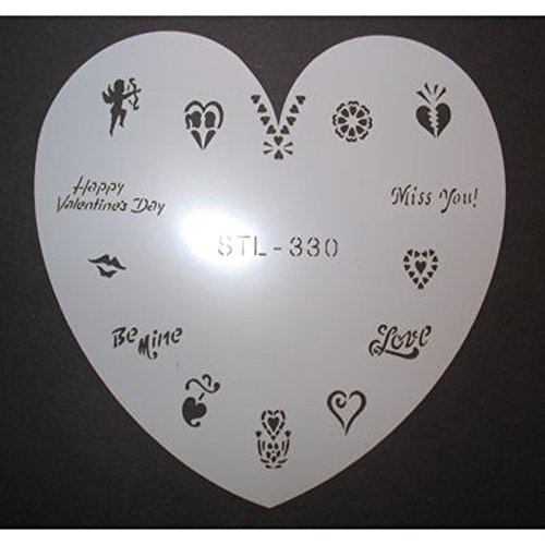 Stencil per aerografo STL-330 - Loisirs Créatifs Amazon Italie à 1.91€