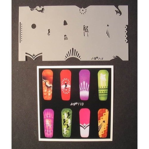 NailArt MPF13 Pochoir pour aérographe - Beauté & Parfums Amazon France à 1.91€