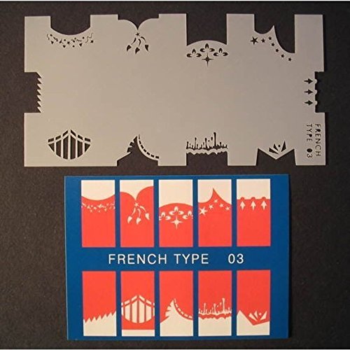 NailArt F03 - Plantilla para aerógrafo - Beauté & Parfums en promo à 1.91€