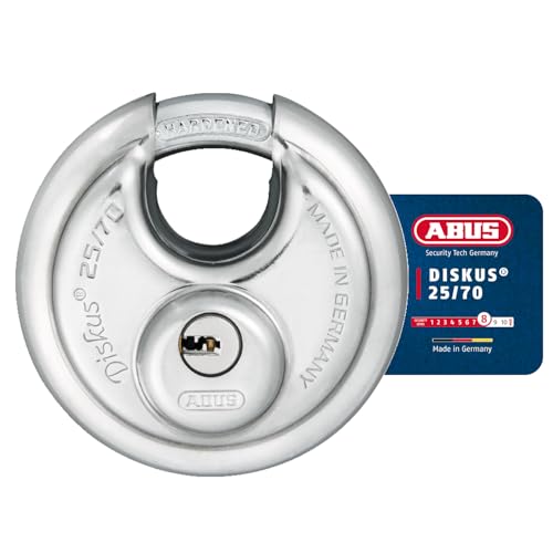 ABUS Cadenas Diskus 25/70 - résistant aux intempéries - 5... - Bricolage & Outils Amazon France à 32.49€
