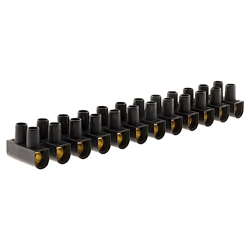 Zenitech - Barrette 12 plots section 16mm² - Noir - Fournitures Bureau Amazon France à 1.10€